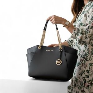 Michael Kors Black Tote Bag